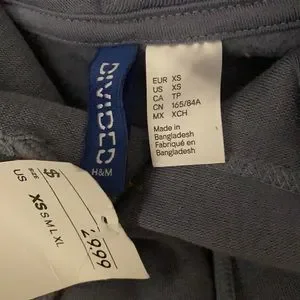 H&M Tops Hm Gray All Play No Work Sweatshirt Hoodie Unisex Sz